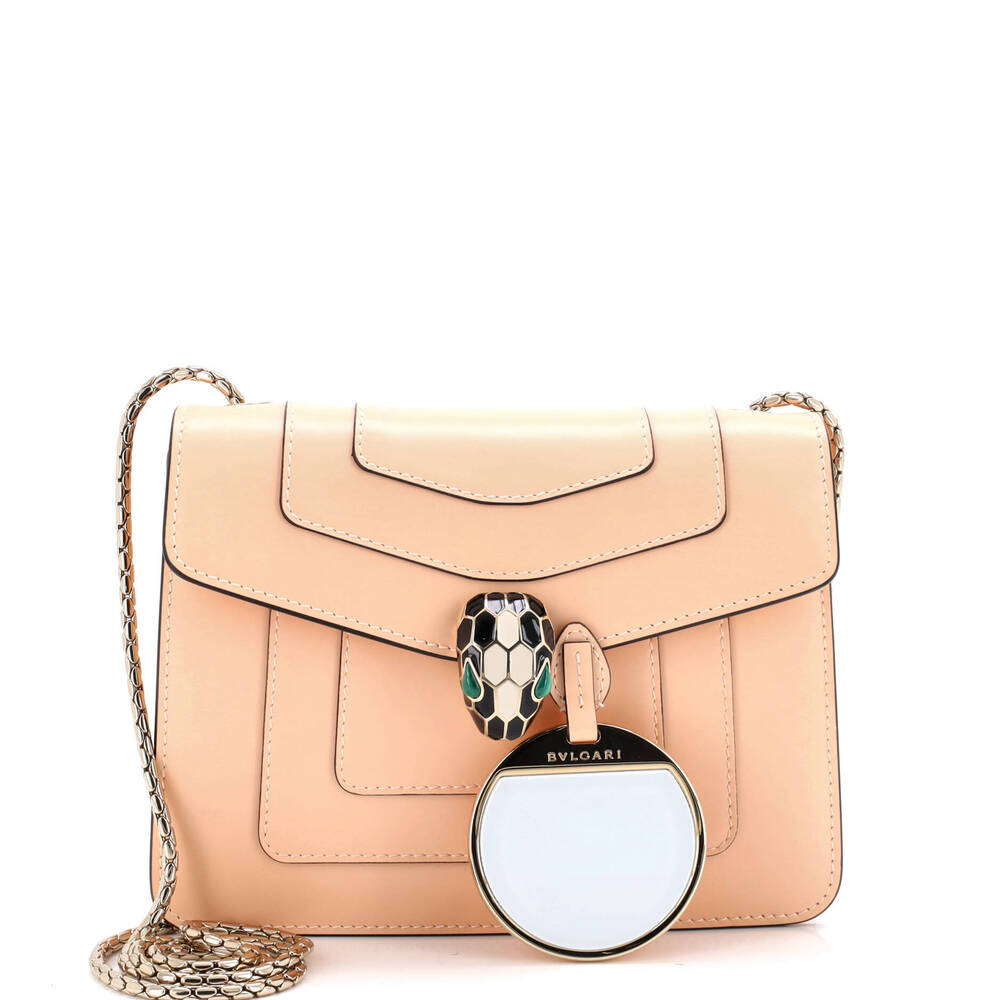 Bvlgari Small Serpenti Forever Square Shoulder Bag Leather - Picture 2 of 6